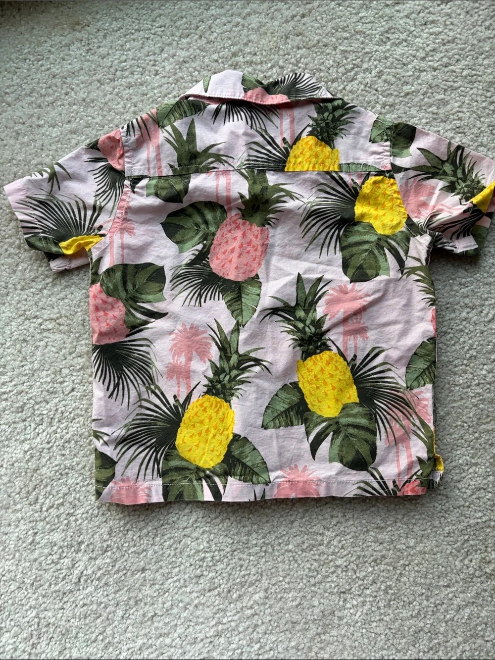 The Children's Place Pineapple Camp Shirt
